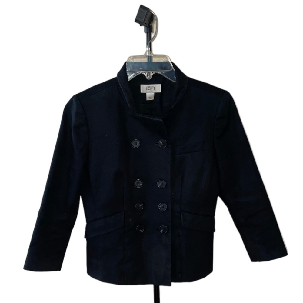 Loft Black Button Jacket - image 1